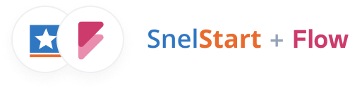 SnelStart + Flow logo's